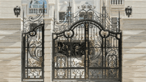 درب فلزی حیاط